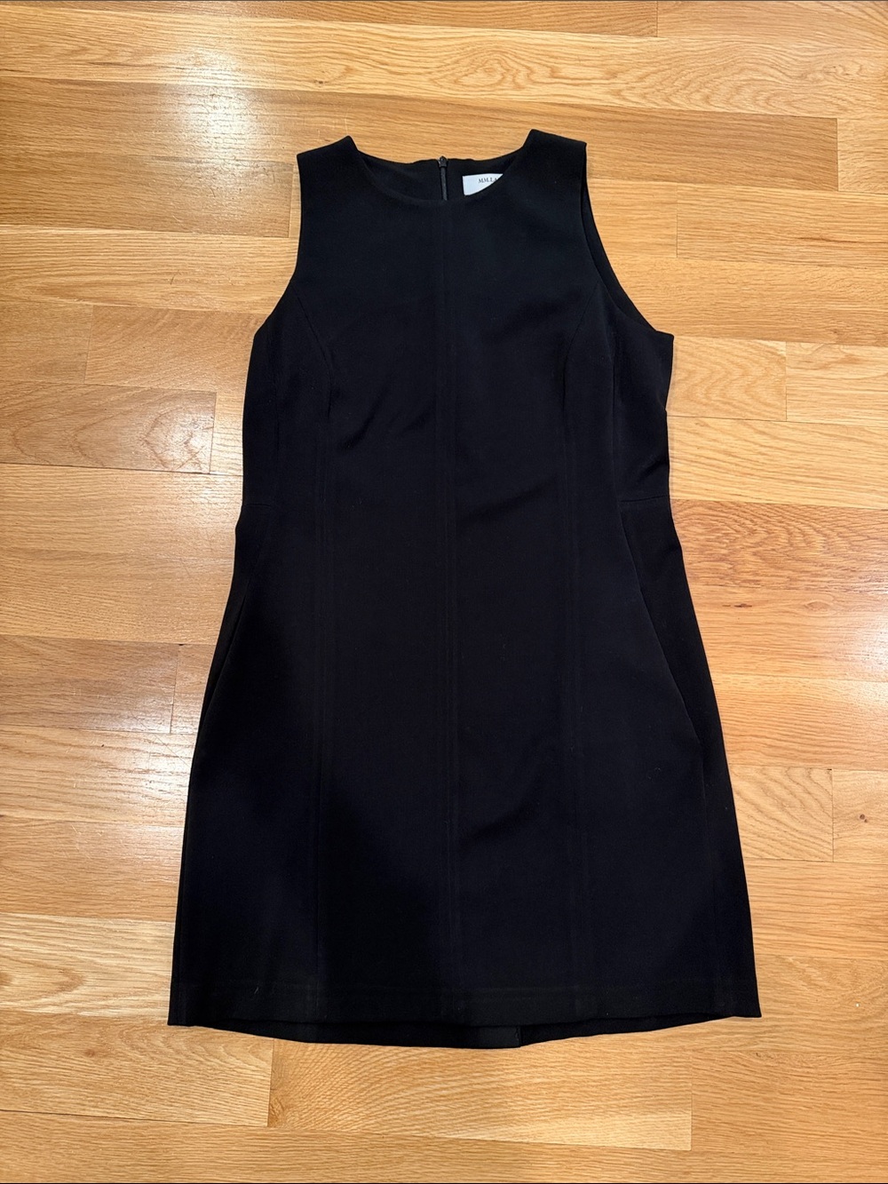 MM. Lafleur Black Sleeveless Mini Sheath Dress